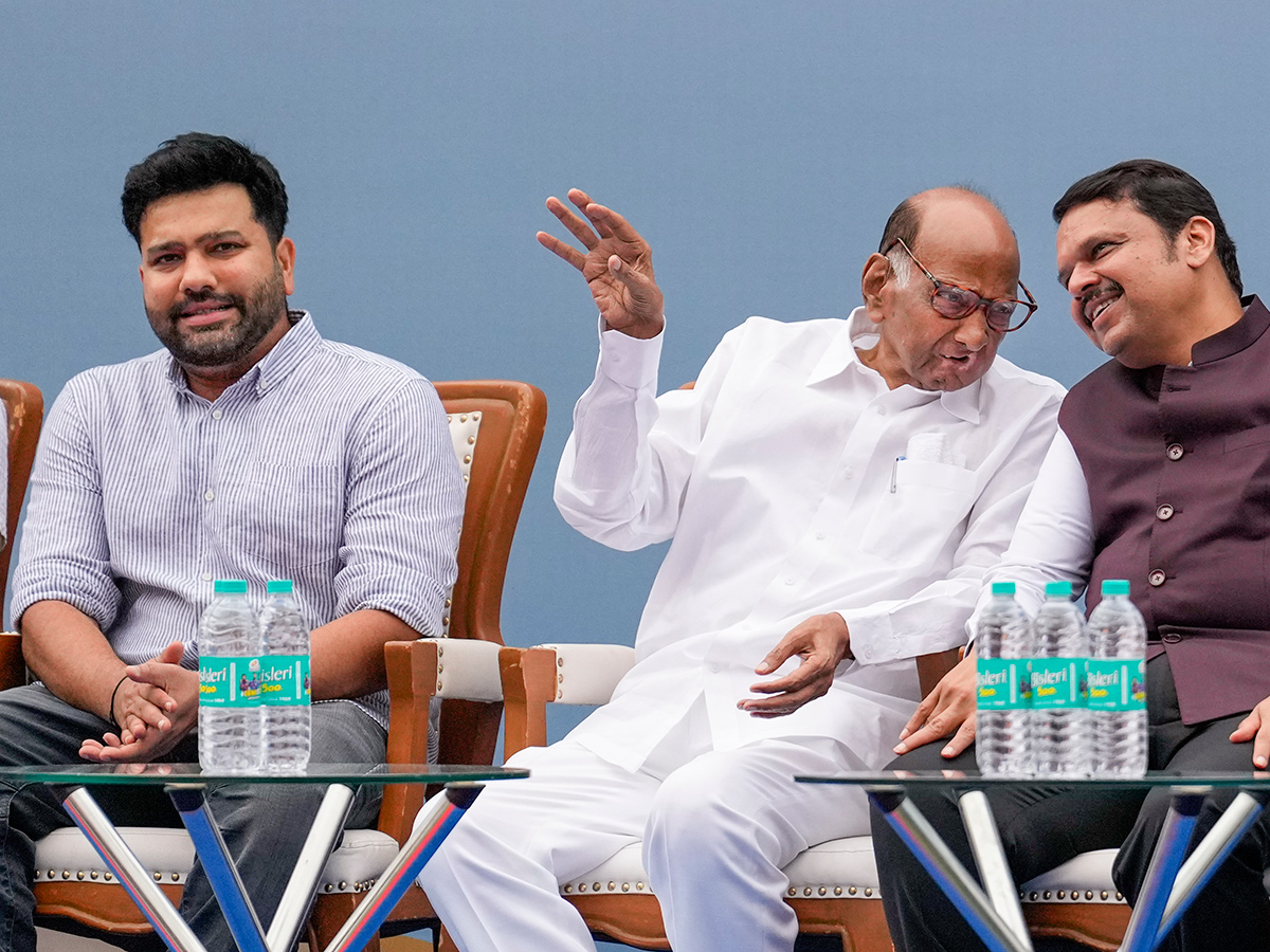 Rohit Sharma Stand at the Wankhede Stadium Photos3