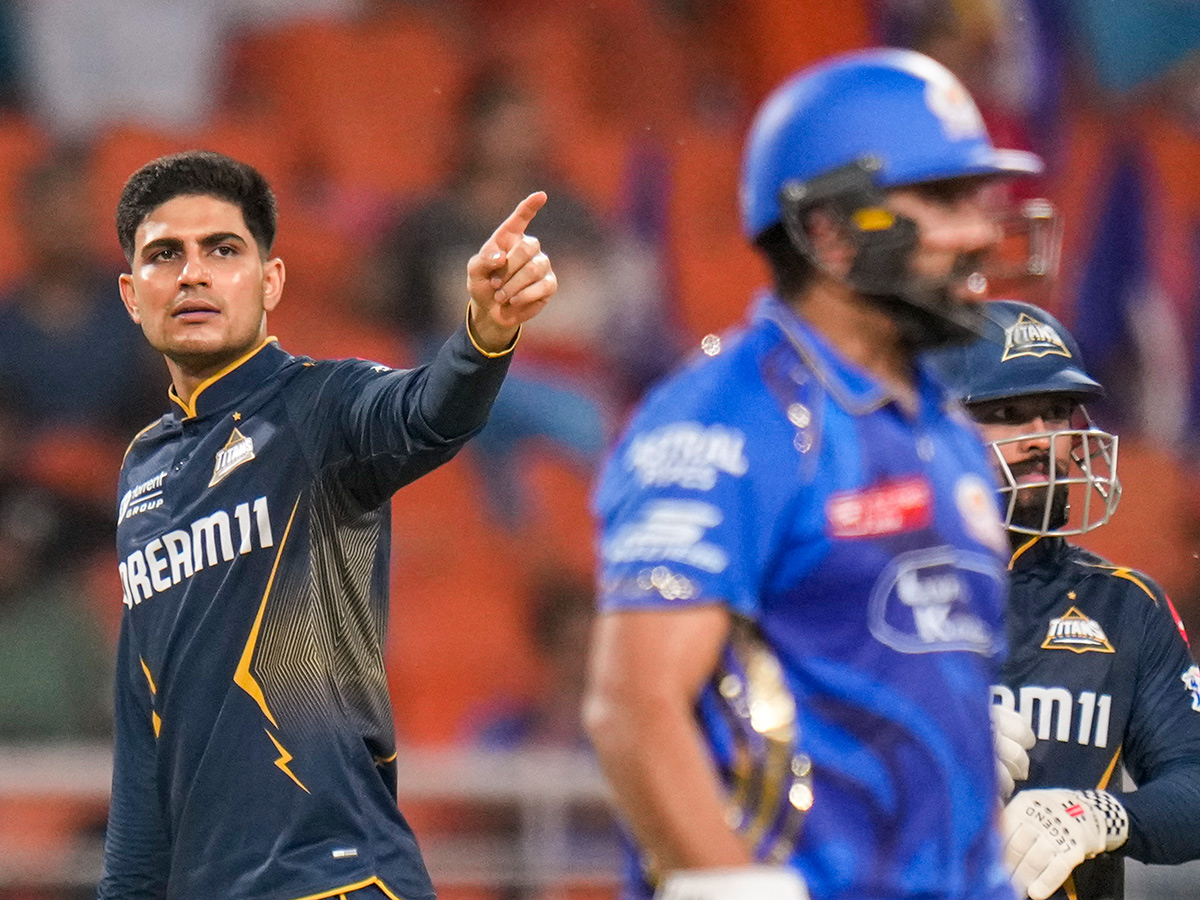 IPL 2025 Eliminator cricket match between Mumbai Indians and Gujarat Titans19