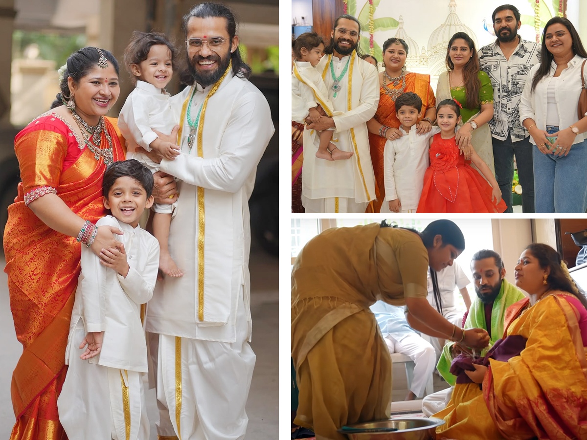 Actor Vishwa's new housewarming party photos1