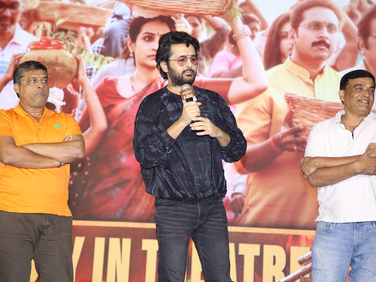 Nithiin Thammudu Movie Pre Release Event Photos 18