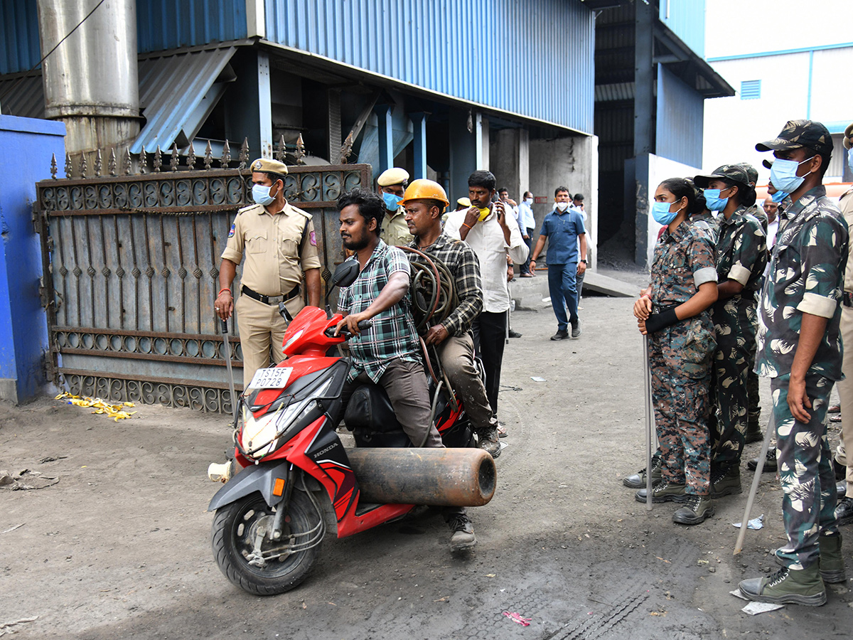 Tragic Incident At Patancheru Pashamailaram Chemical Factory In Hyderabad, Photos Story Inside15