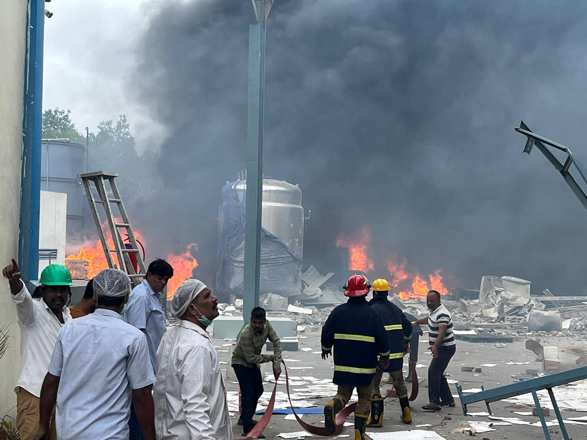 Tragic Incident At Patancheru Pashamailaram Chemical Factory In Hyderabad, Photos Story Inside2