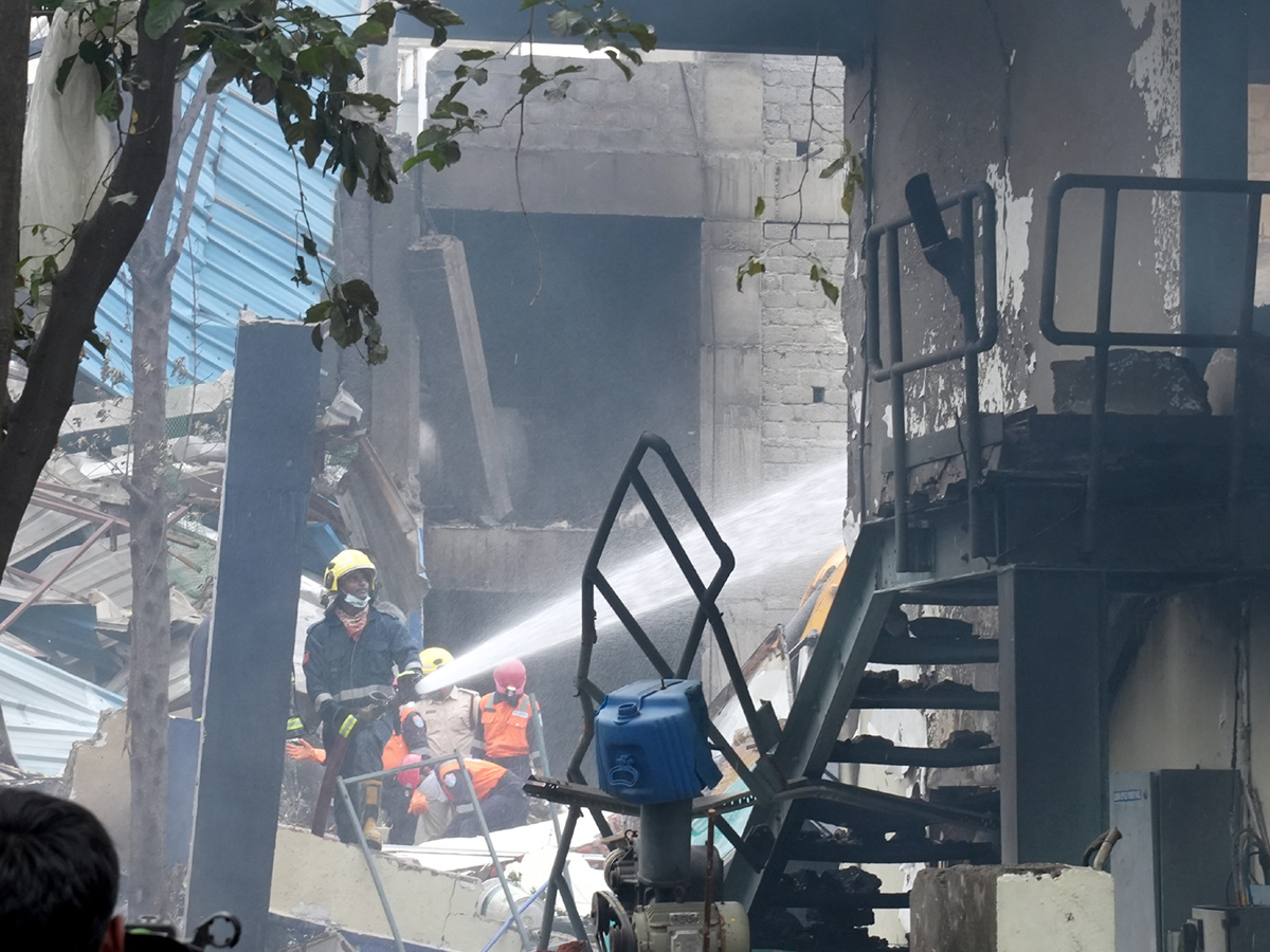 Tragic Incident At Patancheru Pashamailaram Chemical Factory In Hyderabad, Photos Story Inside23