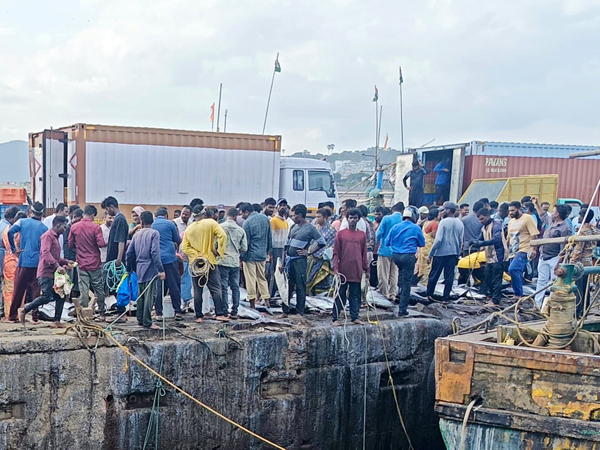 Big Tuna Fish in Visakhapatnam Fish Market: Photos8