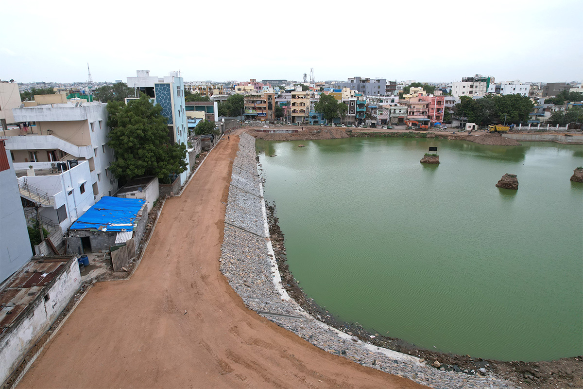 Hydra Gave Life To Bathukamma Kunta Lake Hyderabad Photos2