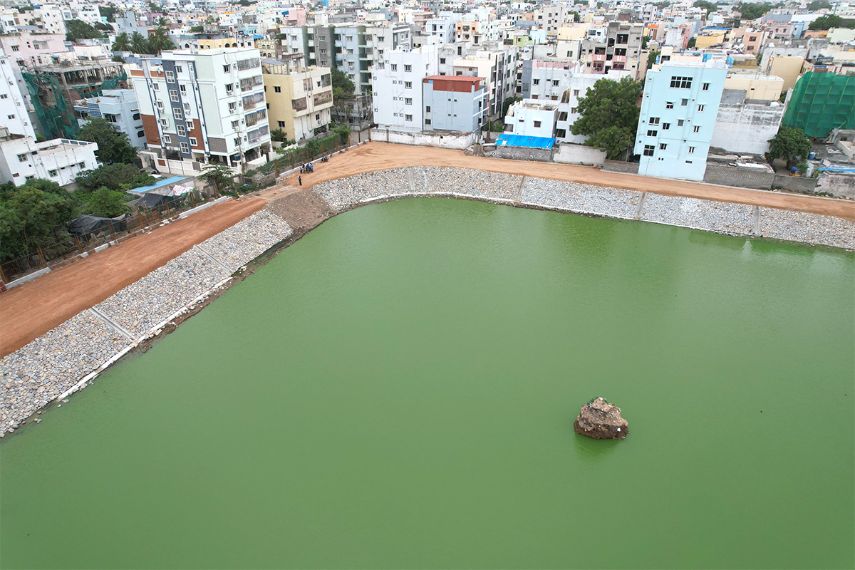 Hydra Gave Life To Bathukamma Kunta Lake Hyderabad Photos4