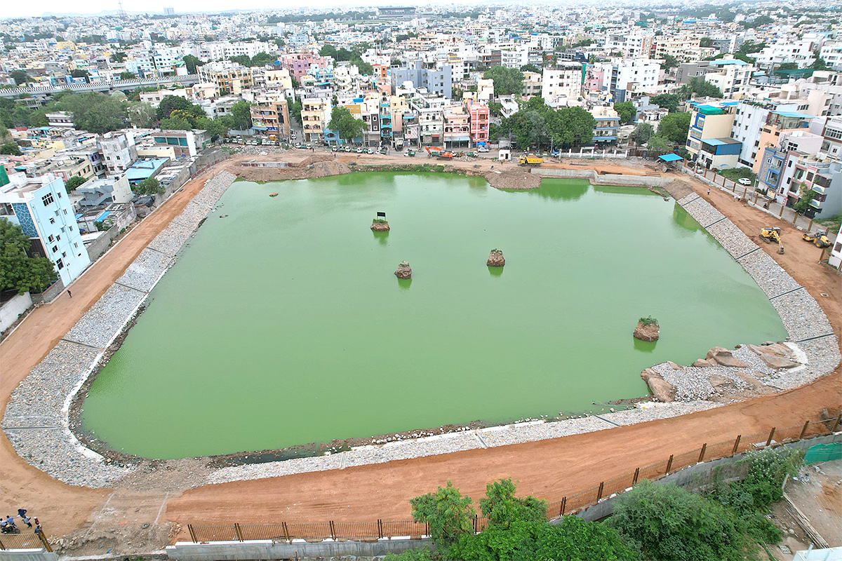 Hydra Gave Life To Bathukamma Kunta Lake Hyderabad Photos6