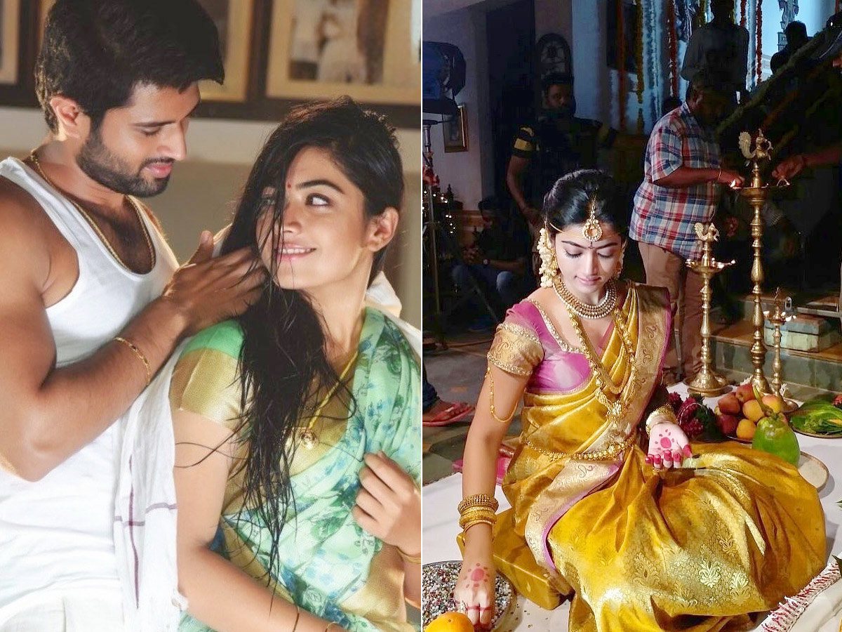 Actress Rashmika Mandanna Shared Geetha Govindam Movie Memories on her Insta PHotos1
