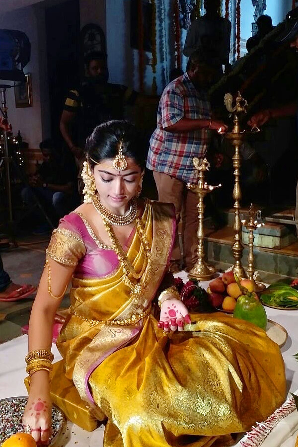 Actress Rashmika Mandanna Shared Geetha Govindam Movie Memories on her Insta PHotos6