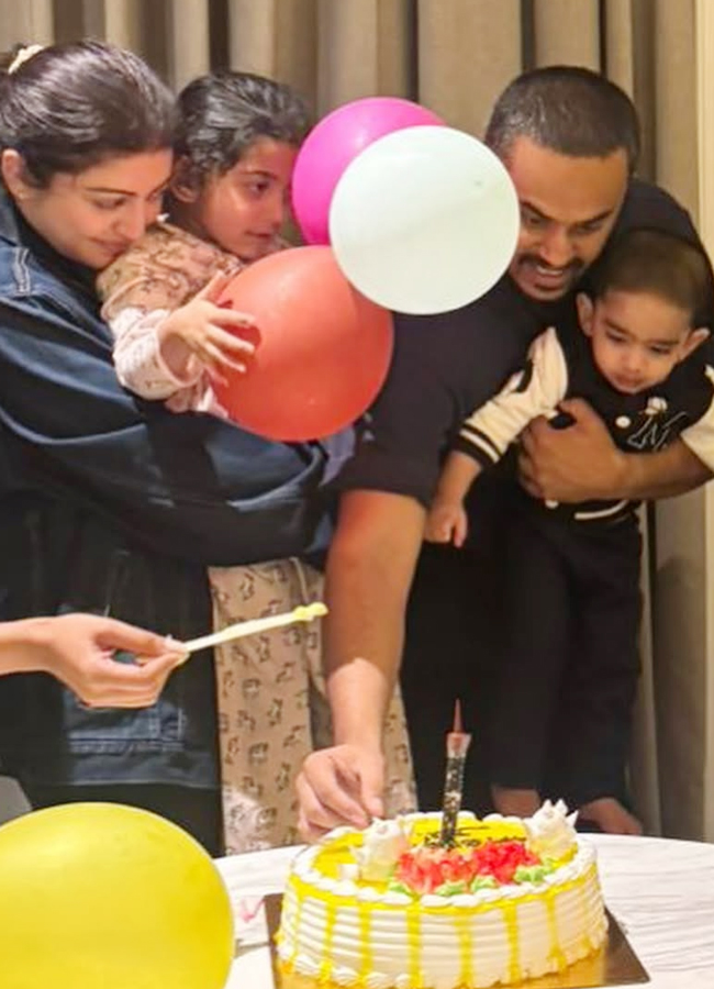 tollywood actress Praneetha's son's birthday Happy moments (photos)14