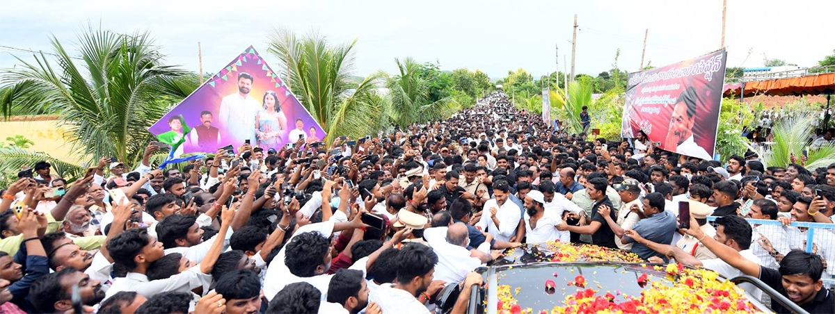 YS Jagan to Attend Wedding Reception in Annamayya District Photos8