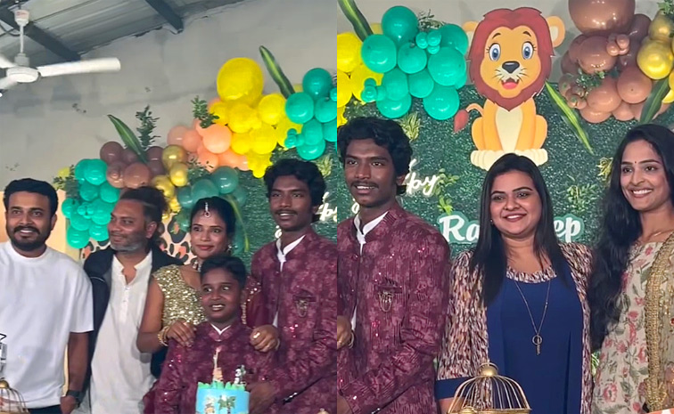 Actor Dhanraj son Birthday celebrations Photos7