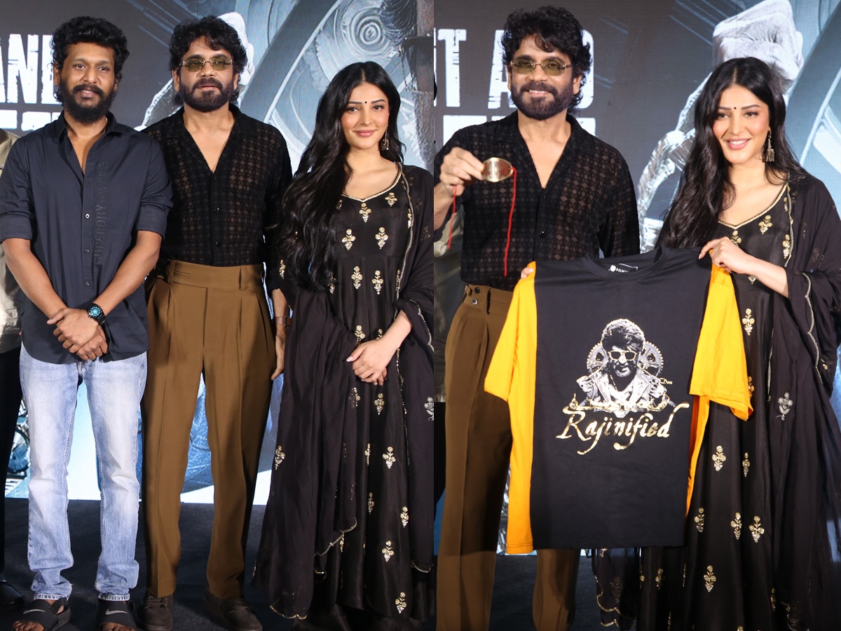 'Coolie' movie pre-release event in Hyderabad (Photos)1
