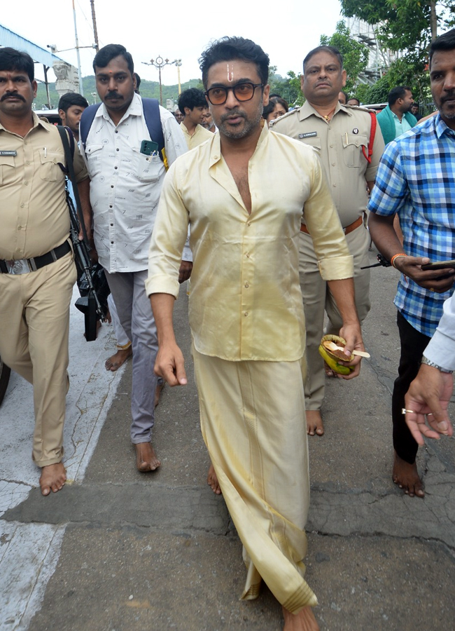 Surya family visits to Tirumala (Photos)7