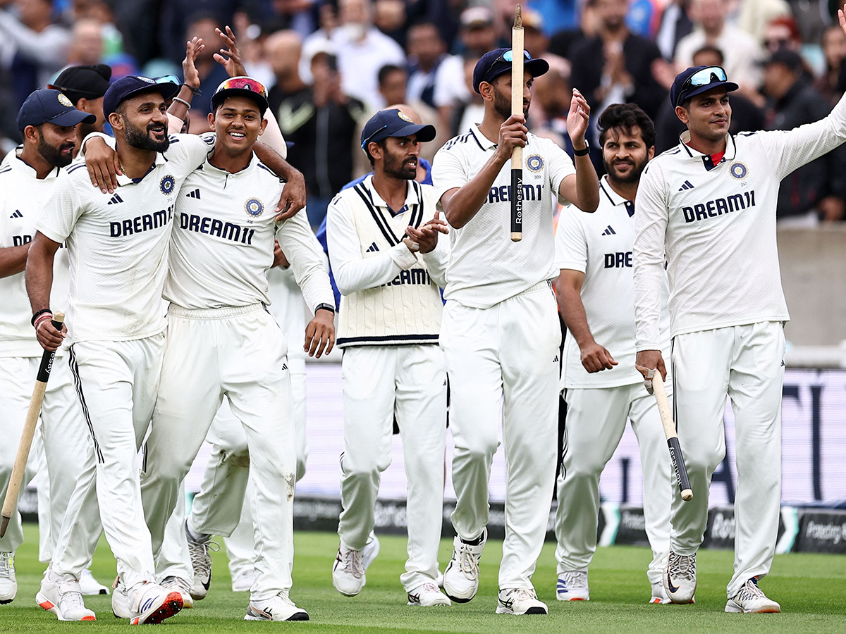 India victory in the fifth Test match against England3