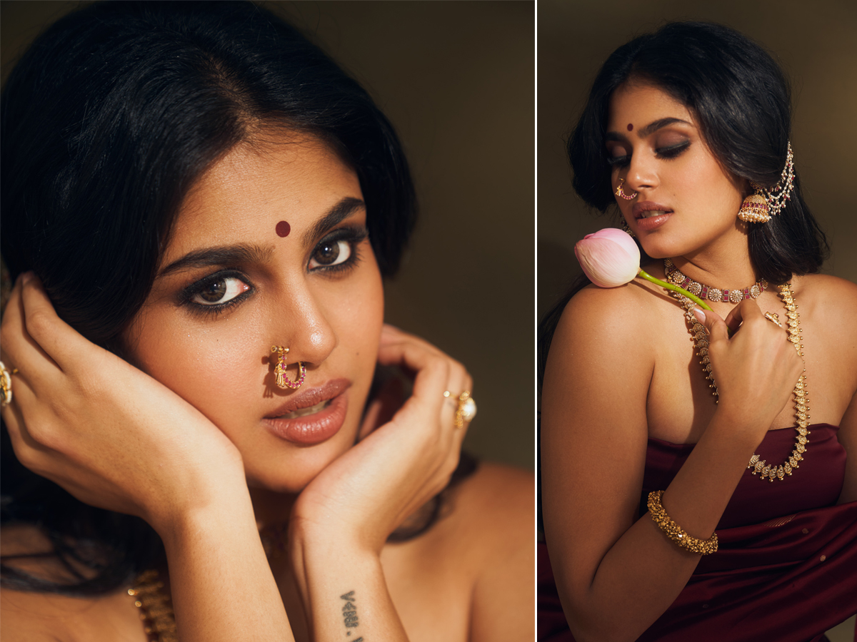 Actress Faria Abdullah Vintage Fashion Look Photo Goes Viral1