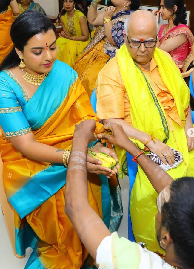 'Arundhati' movie child artist wedding photos16