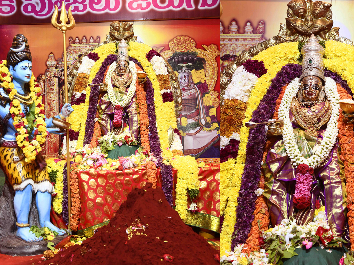 Sri Annapurna Devi Alankaram Day 3 In Vijayawada Kanaka Durga Temple Photos1