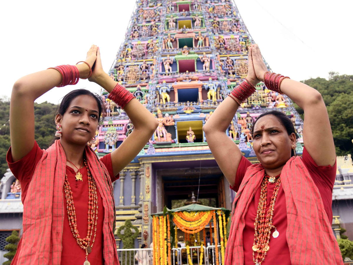 Sri Annapurna Devi Alankaram Day 3 In Vijayawada Kanaka Durga Temple Photos15