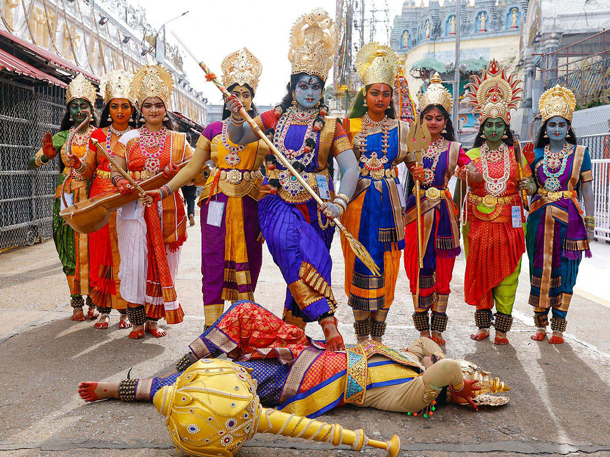 Simha Vahana Seva Tirumala Brahmotsavalu 2025 Photos16