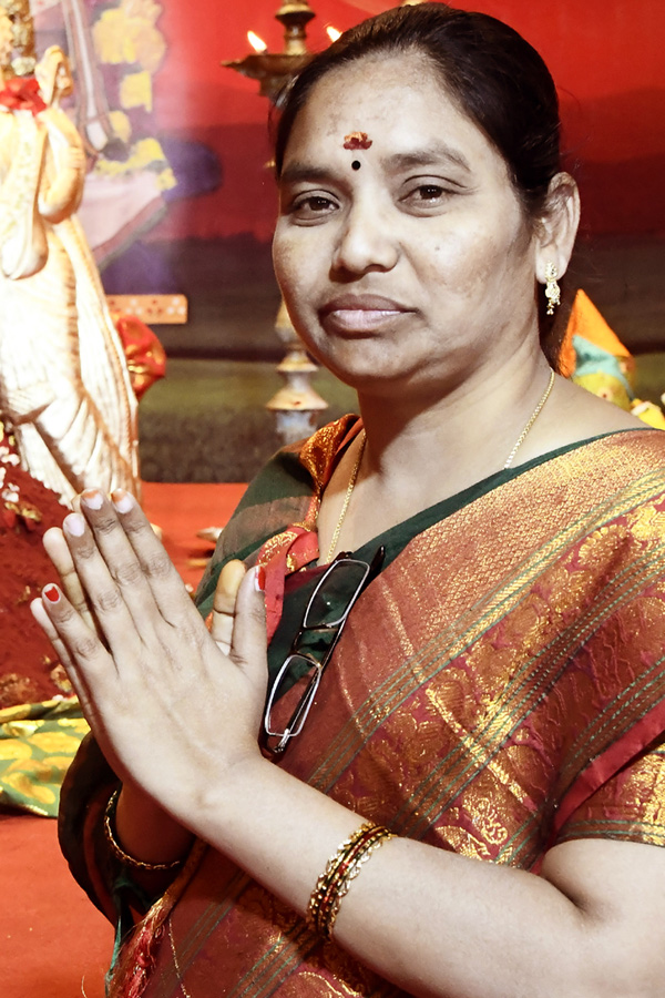 Sri Lalitha Tripura Sundari Devi Alankaram Day 6 In Vijayawada Dasara Navaratri 2025 Photos7