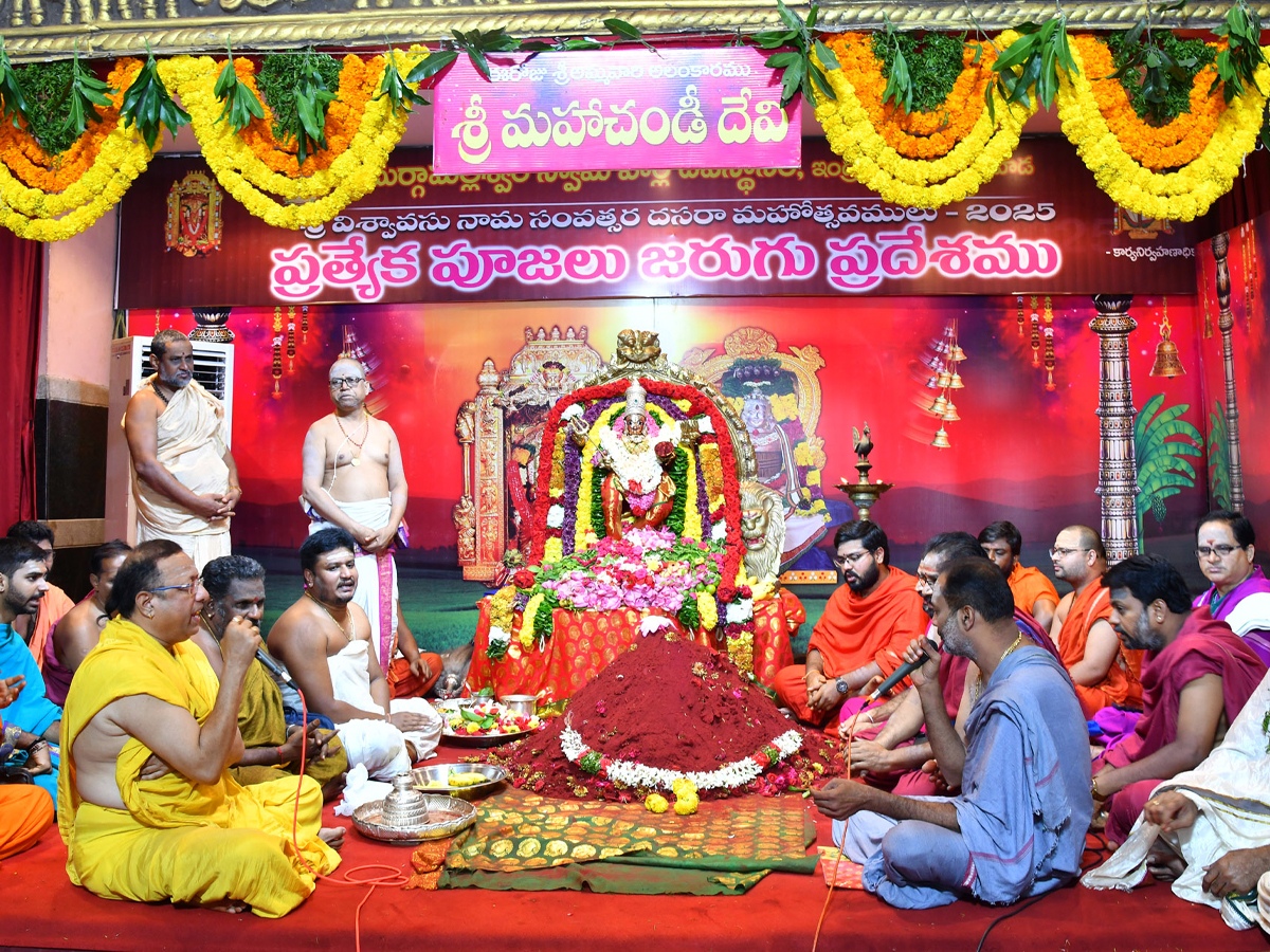 Durgamma in the decoration of Sri Mahachandi Devi2
