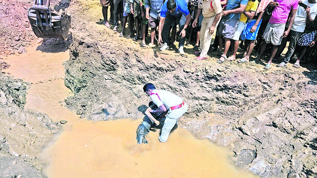 చిన్నారులను మింగేస్తున్న గ్రావెల్ గుంతలు
3