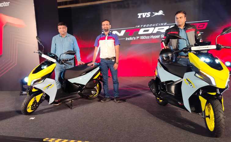 TVS Ntorq 150 launched in Hyderabad3