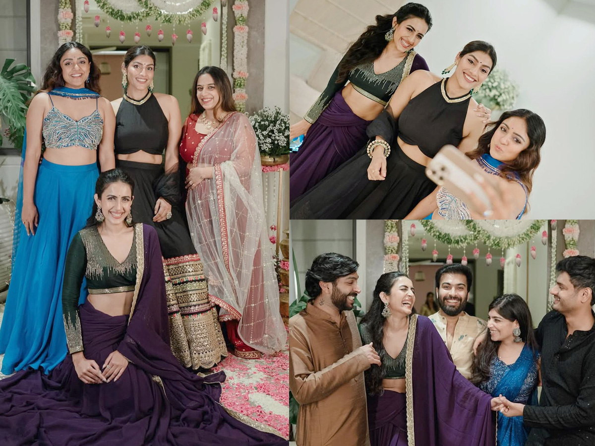 Niharika Konidela celebrates Diwali with friends Photos1
