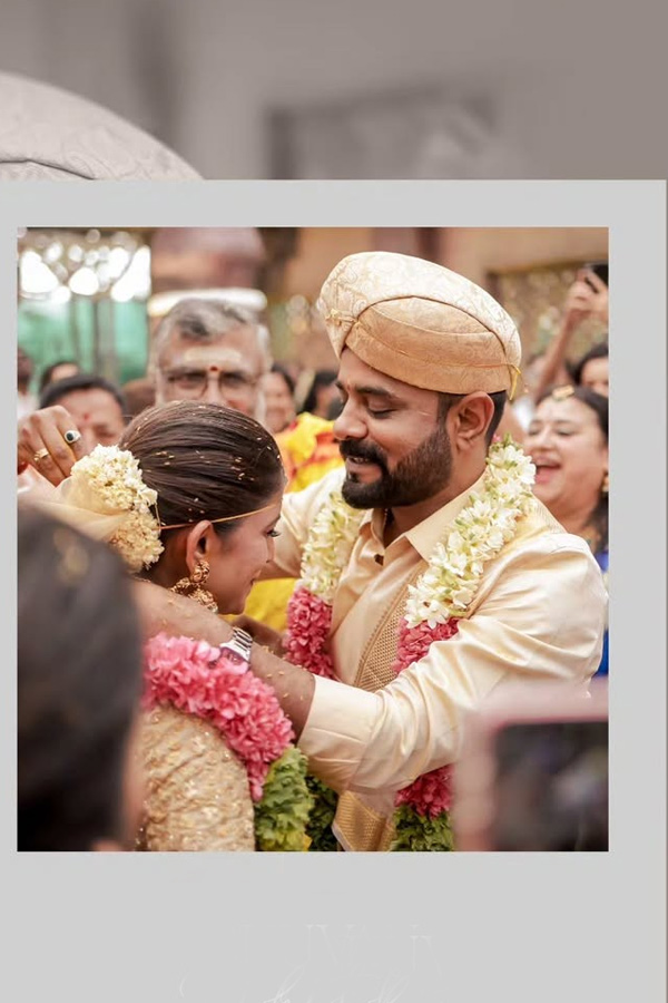 KGF cinematographer Bhuvan Gowda And Nikitha Wedding Photos5