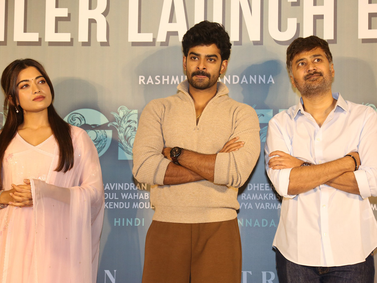 Rashmika Mandanna The Girlfriend Trailer Launch Event Photos11