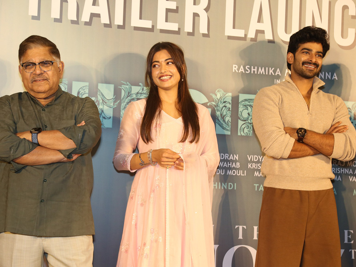 Rashmika Mandanna The Girlfriend Trailer Launch Event Photos12