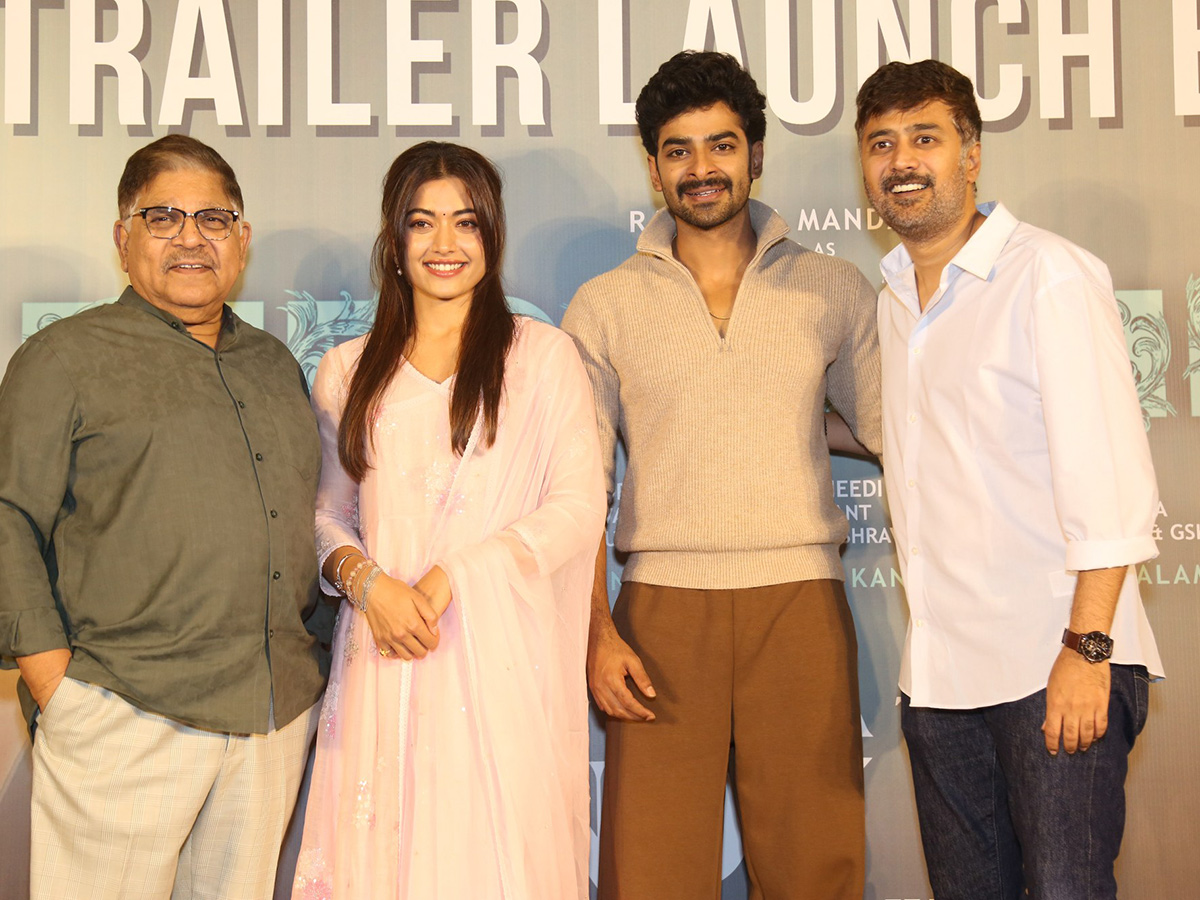 Rashmika Mandanna The Girlfriend Trailer Launch Event Photos14