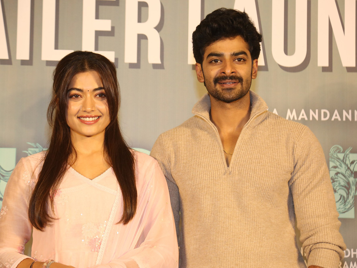 Rashmika Mandanna The Girlfriend Trailer Launch Event Photos15