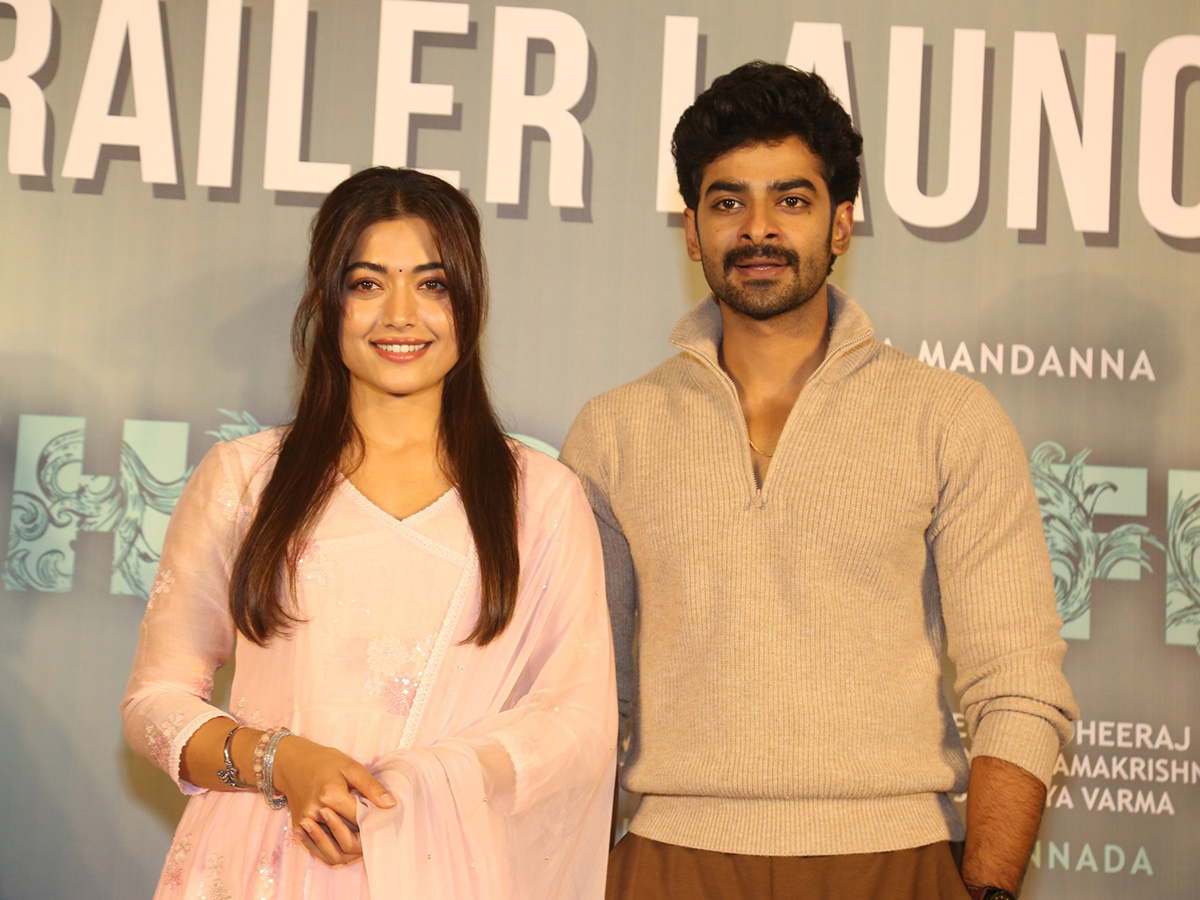 Rashmika Mandanna The Girlfriend Trailer Launch Event Photos16