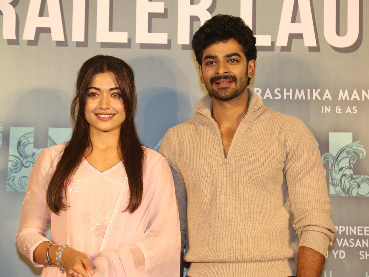 Rashmika Mandanna The Girlfriend Trailer Launch Event Photos17