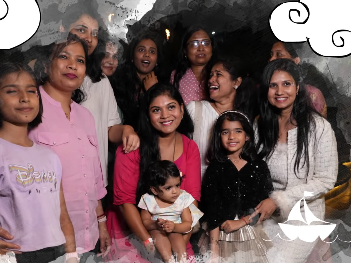 Anchor Ravi's daughter recently celebrated her tenth birthday15