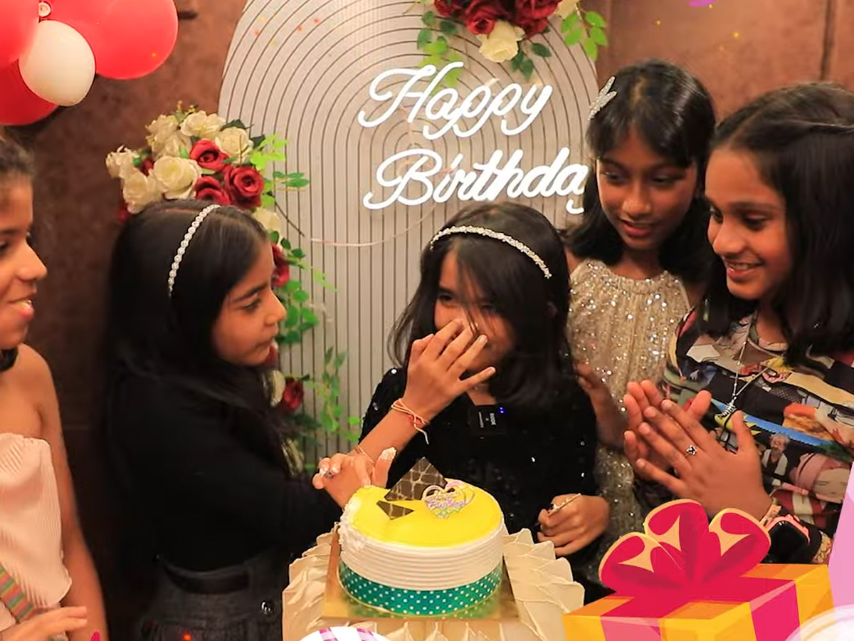 Anchor Ravi's daughter recently celebrated her tenth birthday4