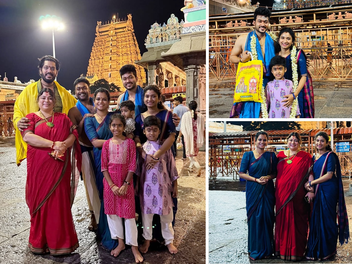 Telugu serial actors' Arunachalam trip (photos)1