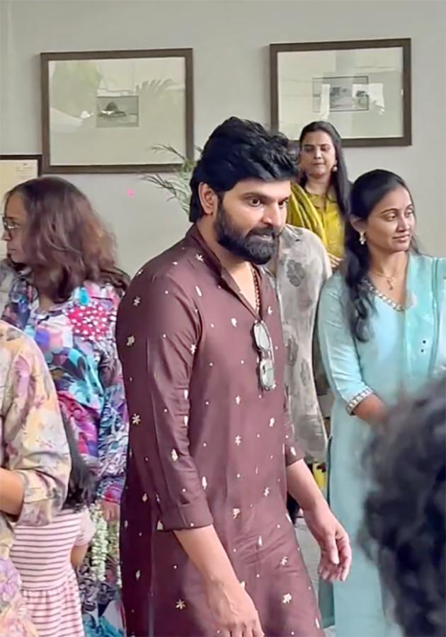 Celebs At Nara Rohith Haldi Function Photos 11