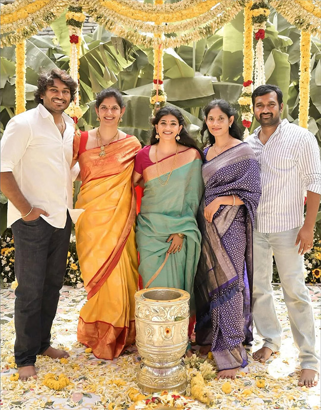 Celebs At Nara Rohith Haldi Function Photos 20