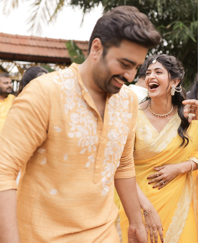 Celebs At Nara Rohith Haldi Function Photos 3