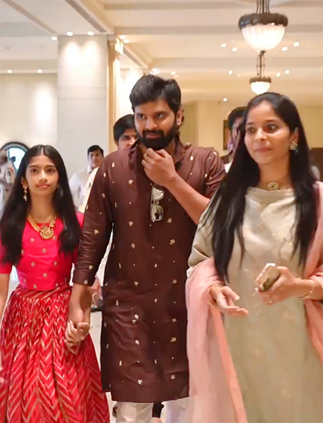 Celebs At Nara Rohith Haldi Function Photos 5