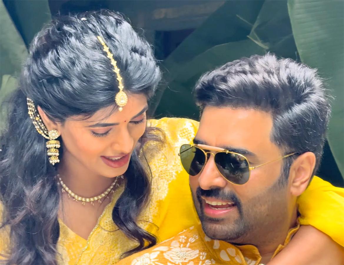 Celebs At Nara Rohith Haldi Function Photos 24