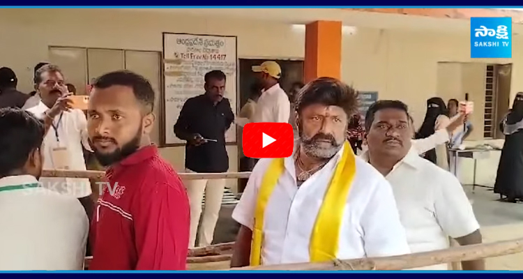 Nandamuri Balakrishna Violated Election Code While Casting His Vote
