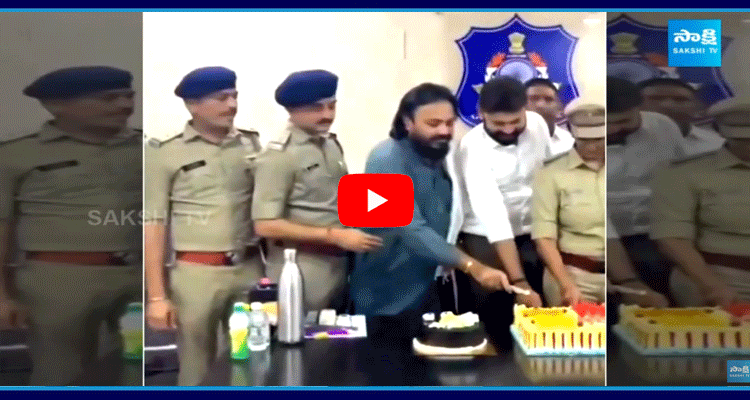 BJP Leader Celebrates Birthday In Police Station