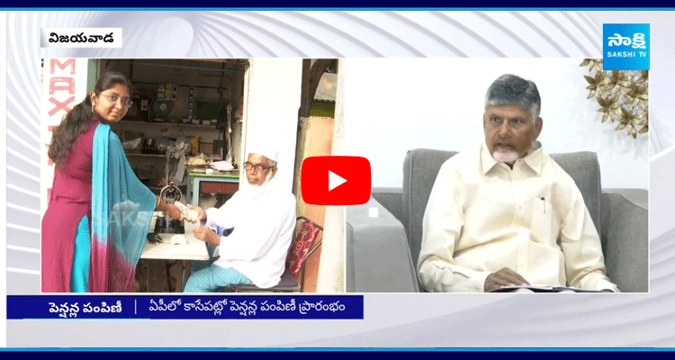 Pensions Distribute In Andhra Pradesh 