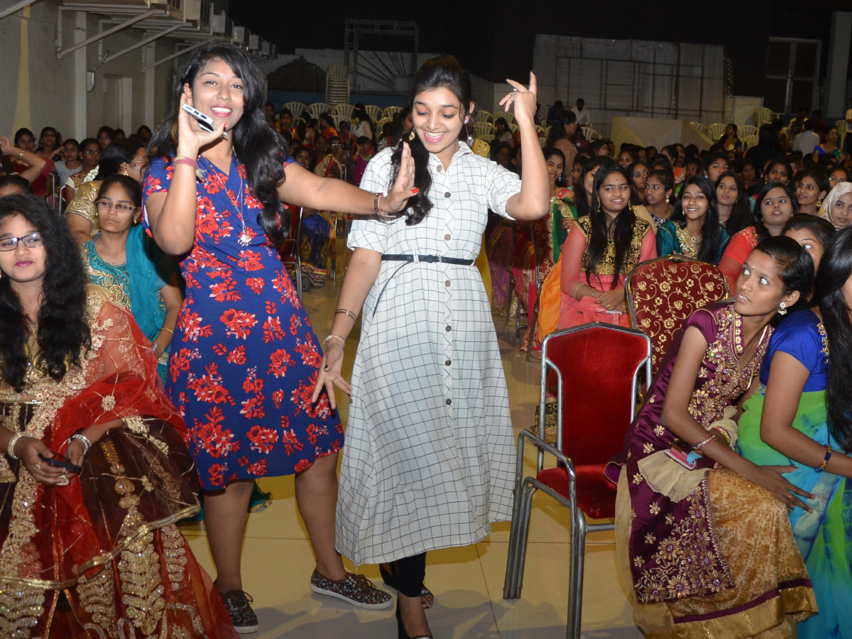 Jahnavi Womens Degree College Freshers Day Celebrations Photo Gallery - Sakshi