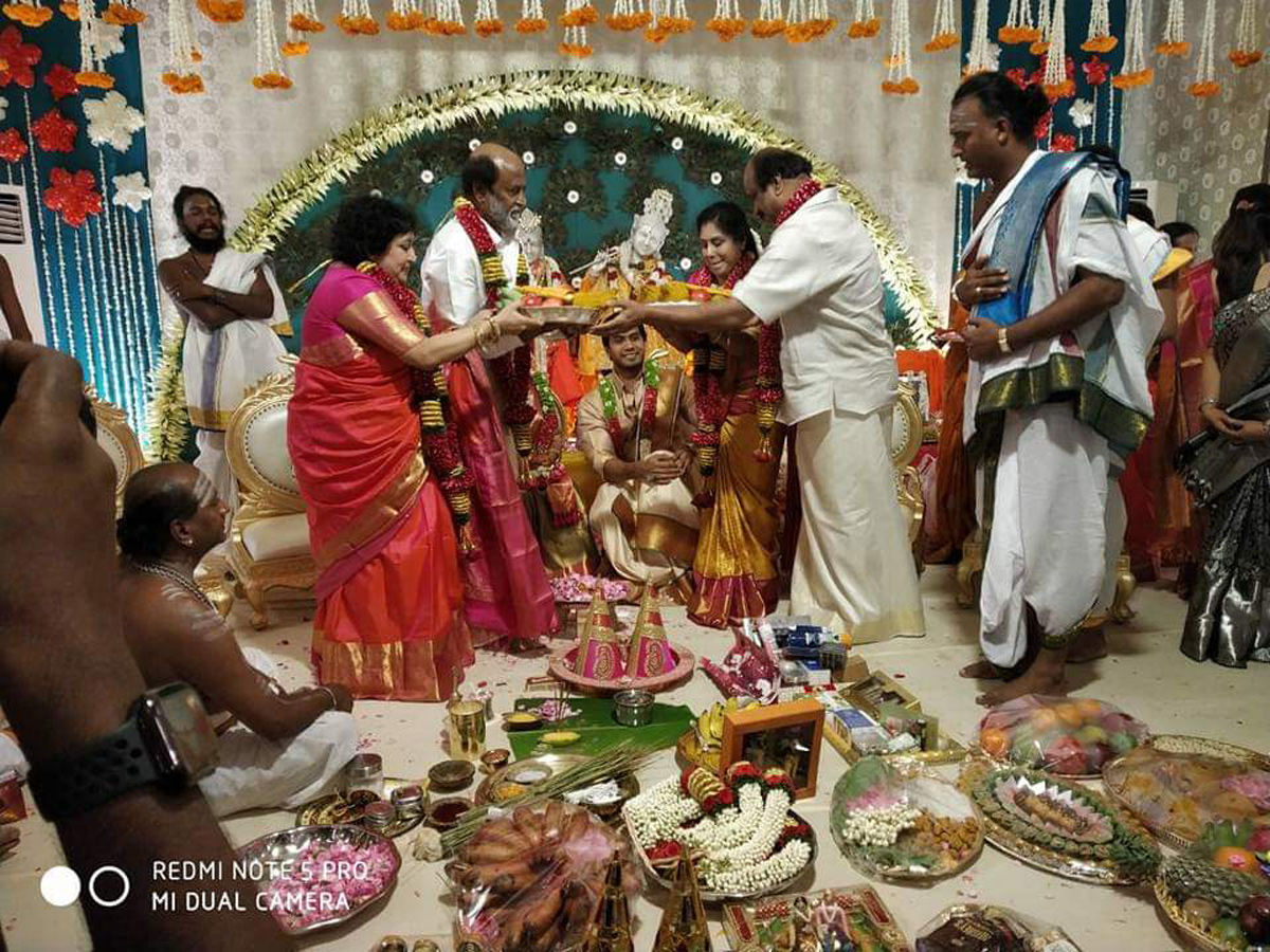 Soundarya Weds Vishagan wedding Photo Gallery - Sakshi