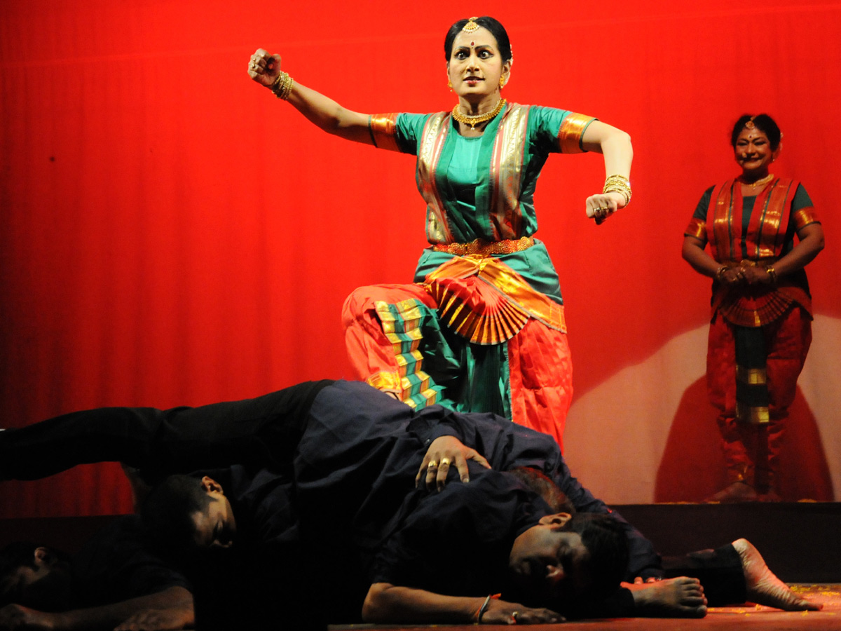 Martial arts Dance in Ravindra Bharathi Auditorium - Sakshi